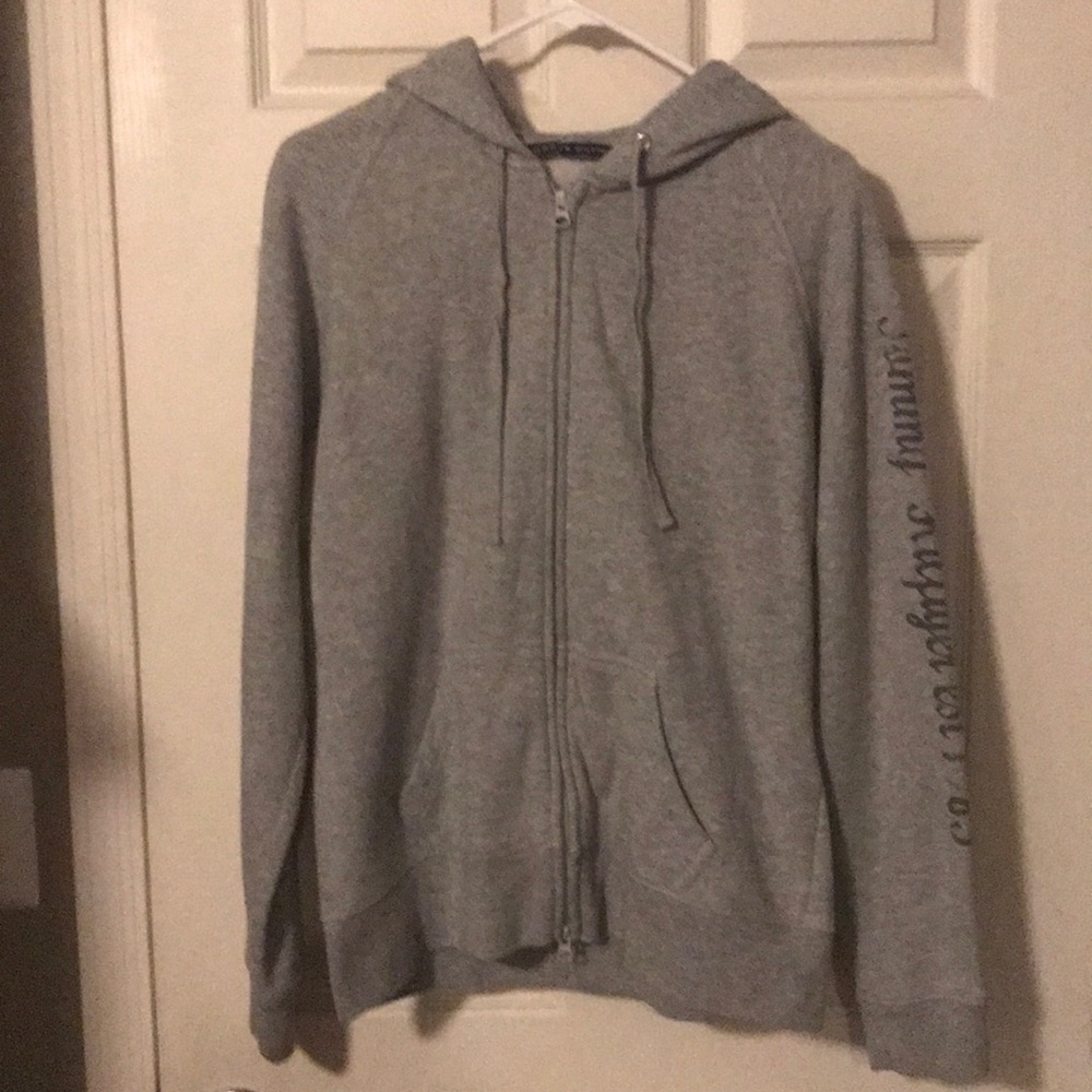 Ladies Tommy Hilfiger grey hoodie